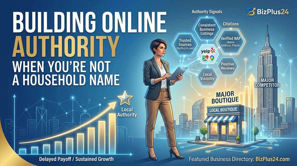 Building Online Authority When You’re Not a Household Name