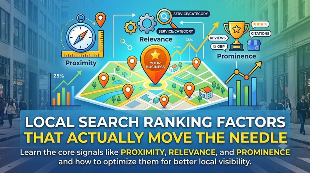 Local Search Ranking Factors That Actually Move the Needle