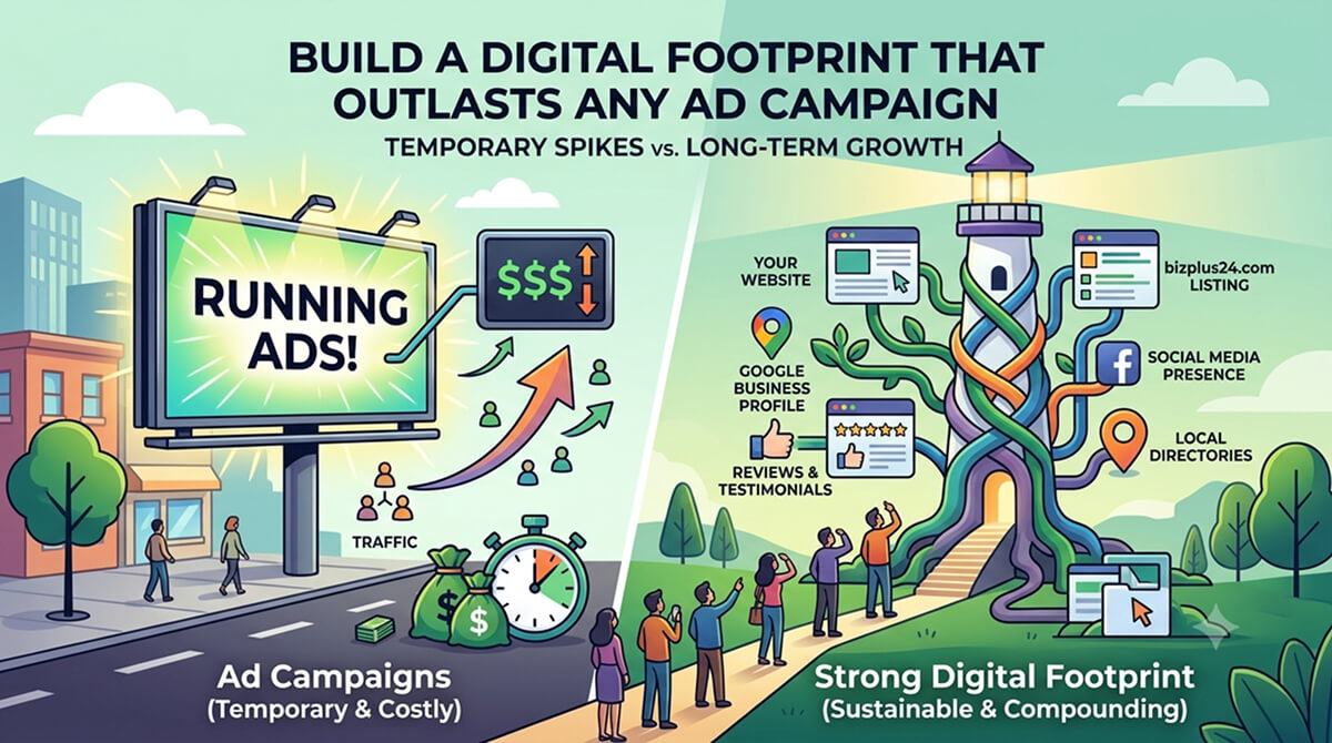 Why Building a Strong Digital Footprint Outlasts Any Ad Campaign